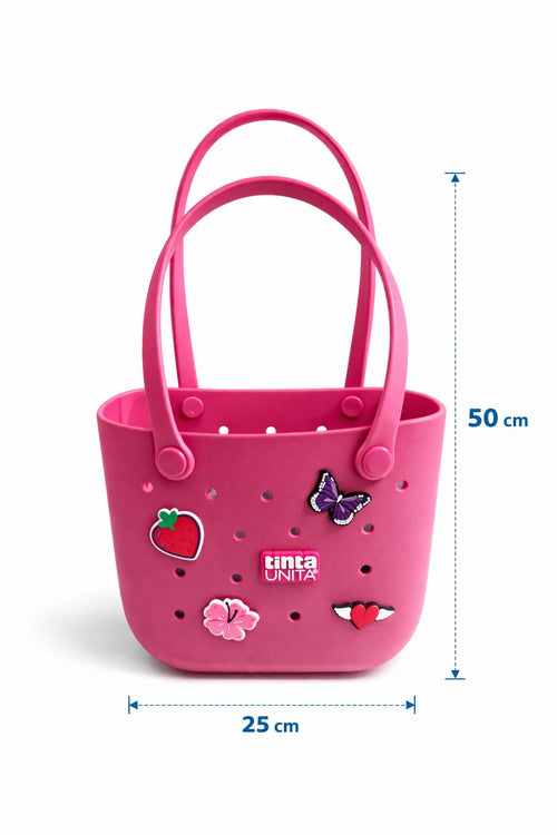 BORSA A MANO TINTA UNITA